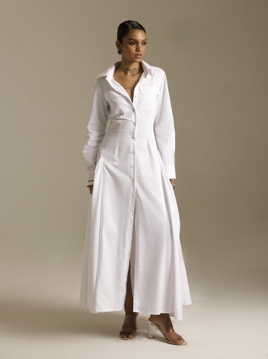 Hourglass Shirt Dress