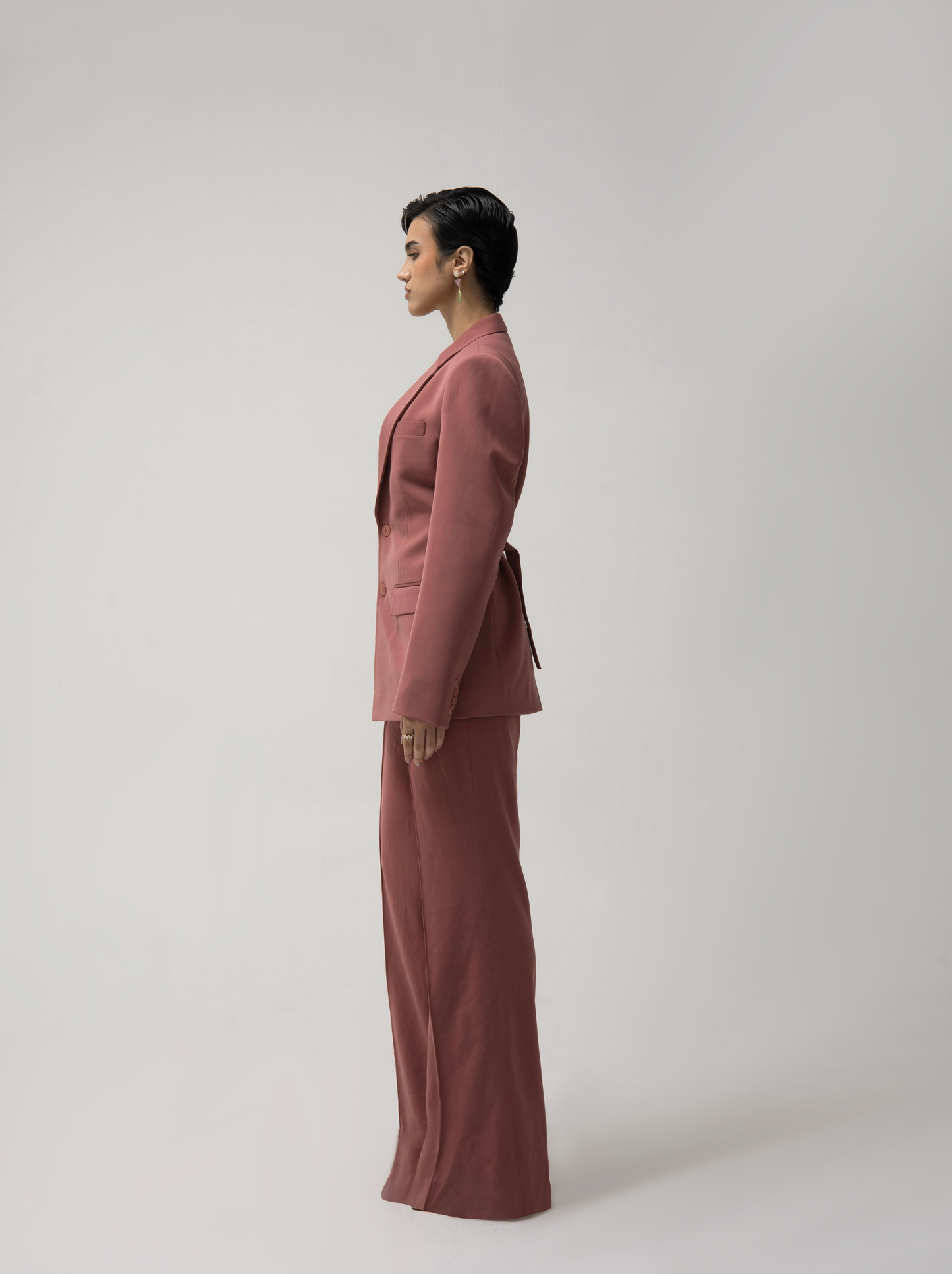 Hourglass Blush Suit