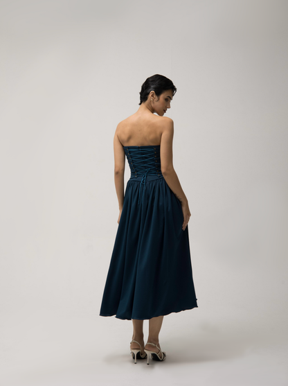 Corset Azure Dress