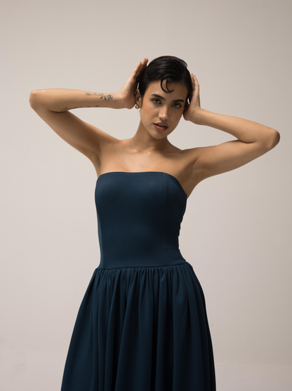 Corset Azure Dress