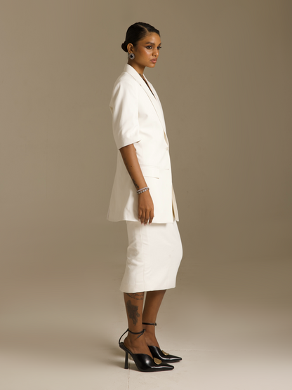 Ivory Blazer Set